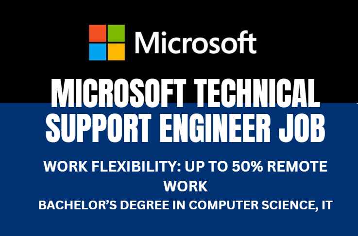Microsoft Technical Support Engineer Job