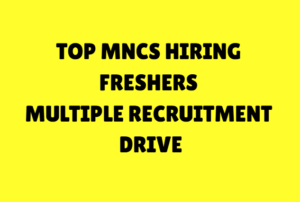 Mega Off Campus Drive 2025 | Top MNCs Hiring Freshers – Apply Now